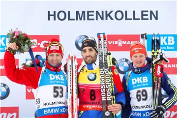 SP biatlon: Martinu Fourcadeu zlato u sprintu, Bjorndalenu srebro