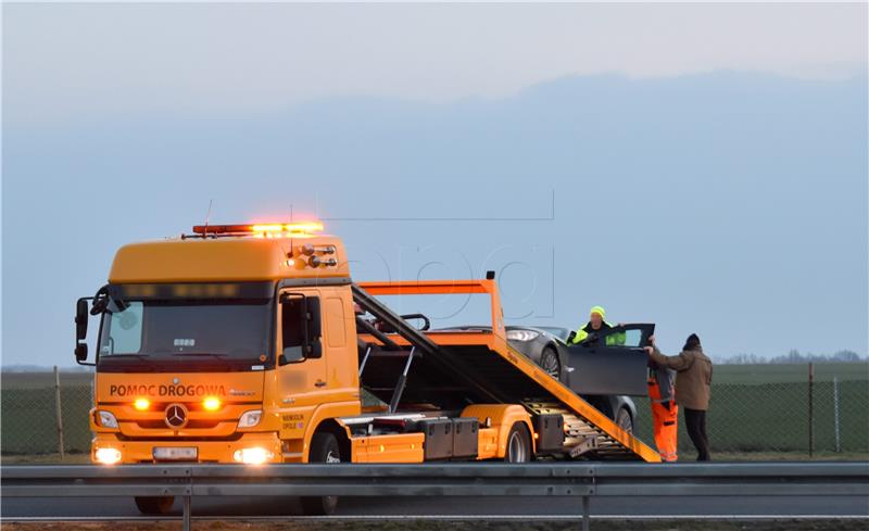 POLAND POLISH PRESIDENT CAR ACCIDENT