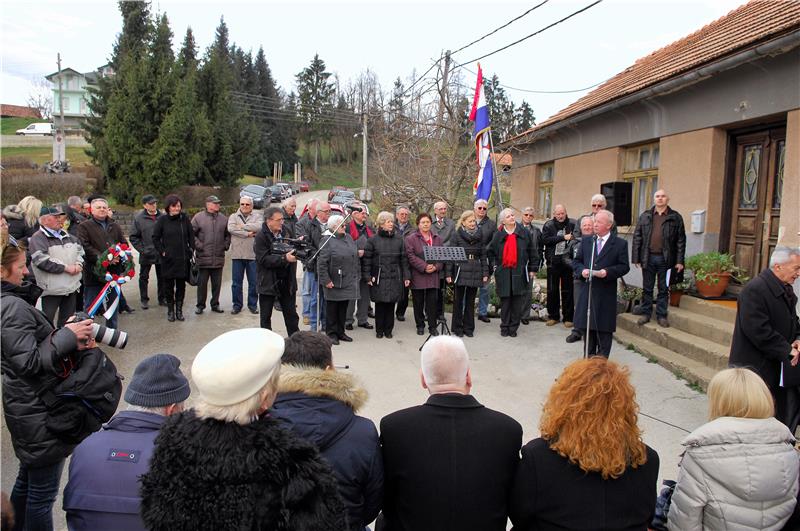 Hrašće kod Ozlja: Obilježena 72. obljetnica osnivanja Karlovačke udarne brigade NOV-e