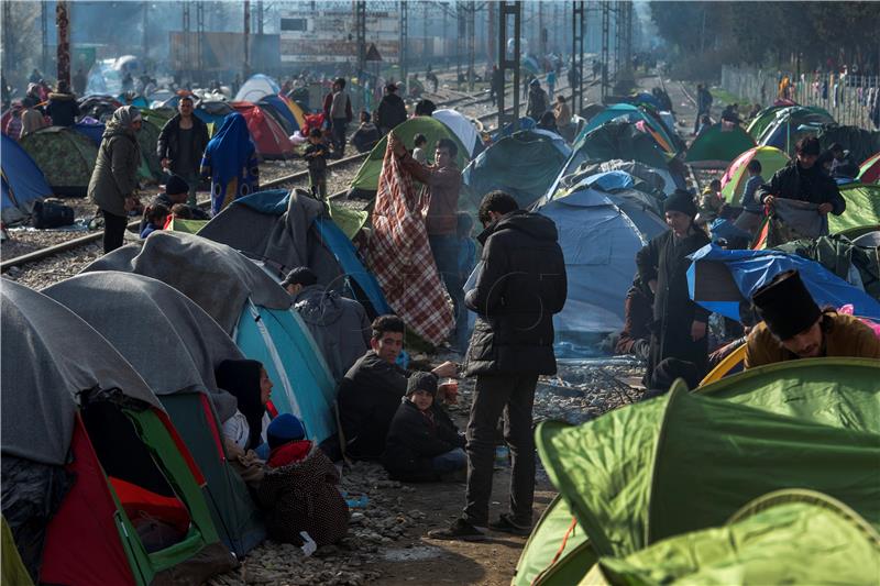 GREECE FYROM REFUGEES MIGRATION CRISIS