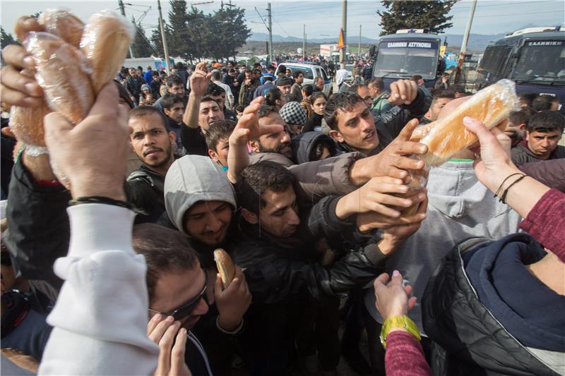 GREECE FYROM REFUGEES MIGRATION CRISIS