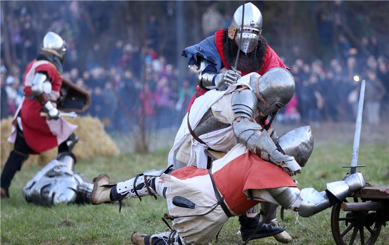 Samobor: Uprizorena bitka između vojske kraljice Elizabete i poljskog kralja Vladislava Jagelovića