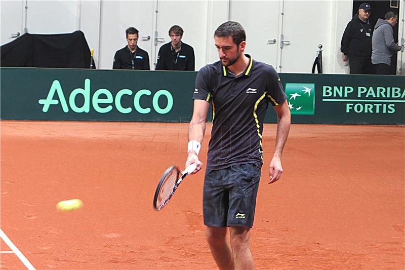 Davis cup: Belgija - Hrvatska 2-2