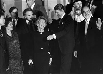 FILE SWITZERLAND USA PEOPLE NANCY REAGAN OBIT