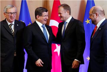 BELGIUM EU TURKEY MIGRATION SUMMIT