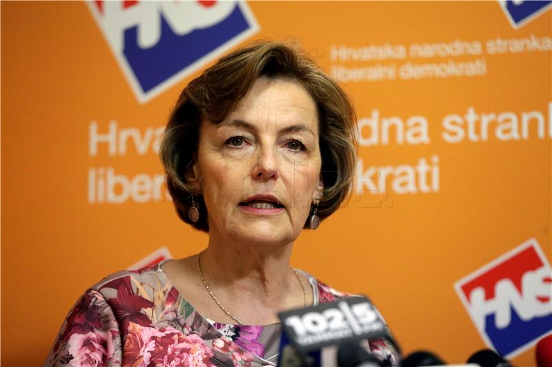 Vesna Pusić: Koalicija s HDZ-om nije opcija