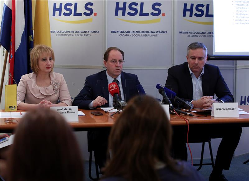 Tiskovna konferencija HSLS-a