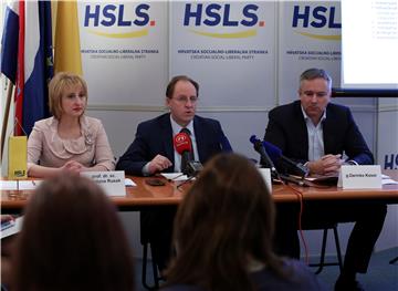 Tiskovna konferencija HSLS-a