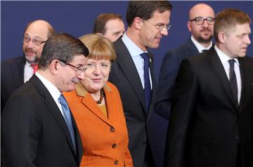 BELGIUM EU TURKEY MIGRATION SUMMIT