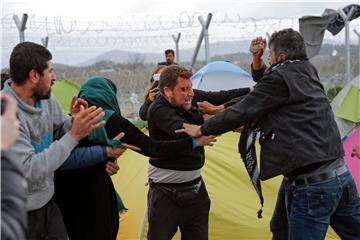 GREECE FYROM REFUGEES MIGRATION CRISIS