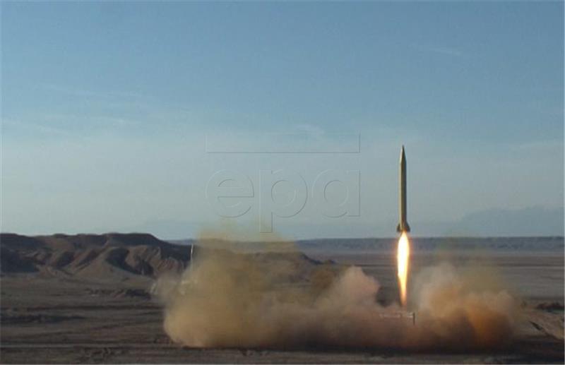 IRAN DEFENCE MISSILE TEST