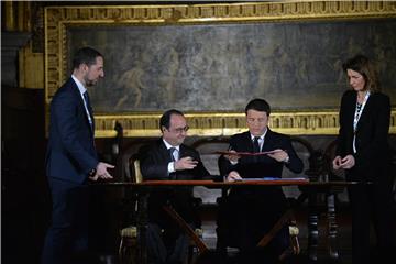 Hollande i Renzi potpisali sporazum o gradnji pruge Lyon-Torino