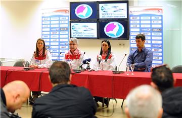 Tiskovna konferencija hrvatske ženske seniorske rukometne reprezentacije