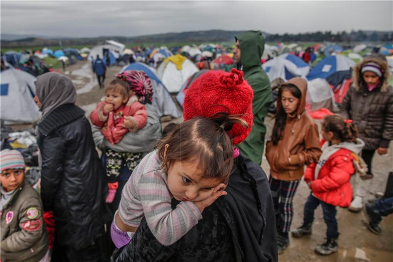 GREECE FYROM REFUGEES MIGRATION CRISIS