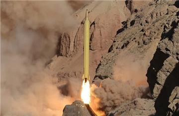 IRAN DEFENCE MISSILE TEST