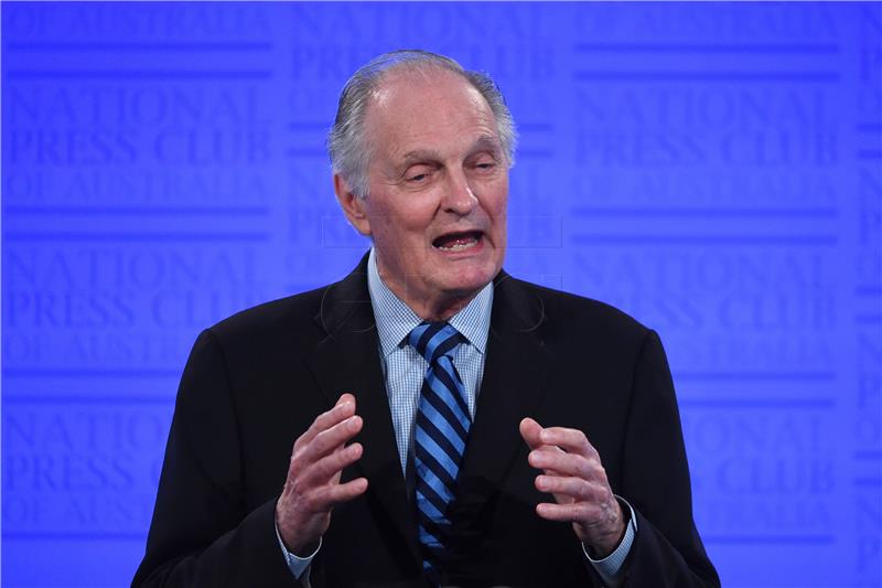 AUSTRALIA USA PEOPLE ALAN ALDA