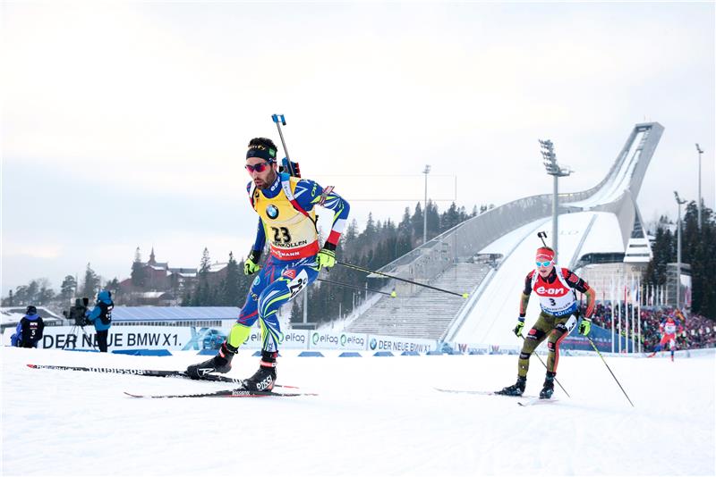 SP biatlon: Četvrto zlato za nepobjedivog Martina Fourcadea