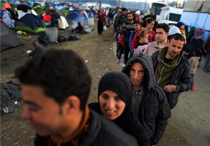 GREECE FYROM REFUGEES MIGRATION CRISIS