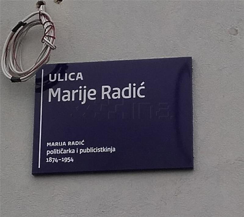 Zagrebačko naselje Špansko dobilo Ulicu Marije Radić