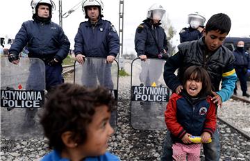 GREECE FYROM REFUGEES MIGRATION CRISIS