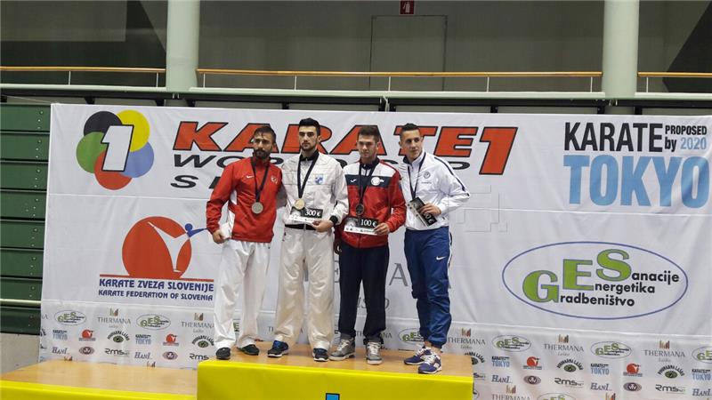 Karate: tri hrvatska zlata u Laškom