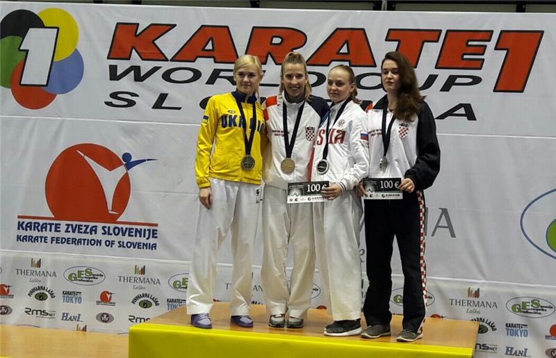 Karate: tri hrvatska zlata u Laškom