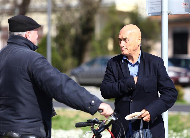 Vukovar:  Tomislav Josić dao izjavu za medije nakon ročišta na Općinskom sudu