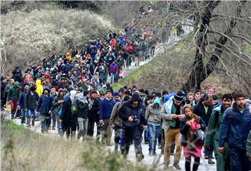 GREECE FYROM REFUGEES MIGRATION CRISIS