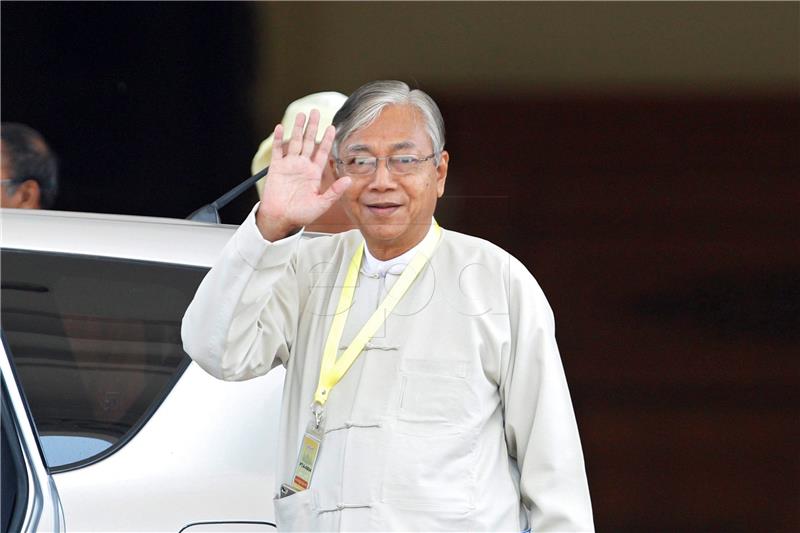 MYANMAR POLITICS NEW PRESIDENT