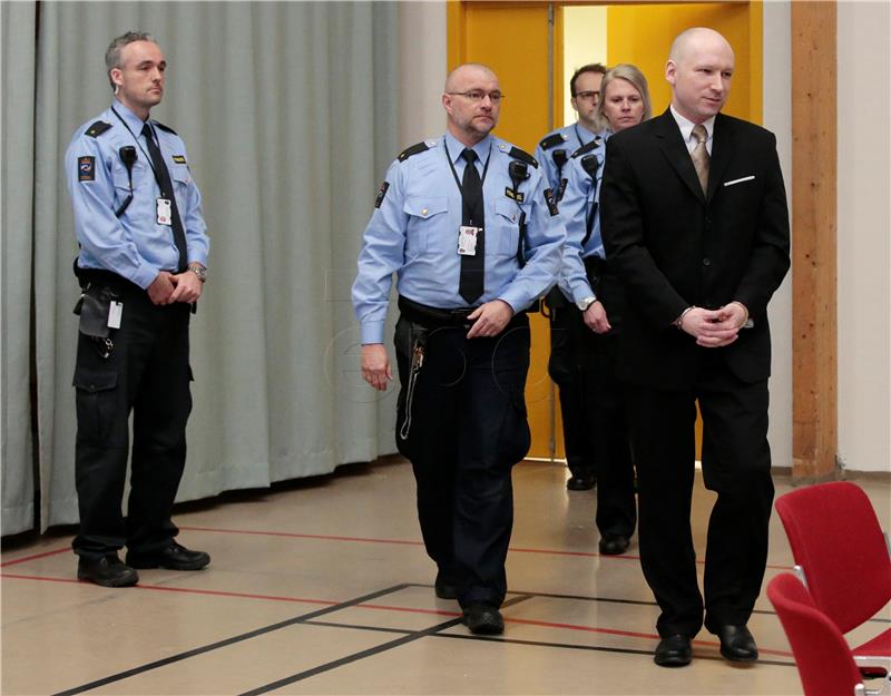 NORWAY JUSTICE BREIVIK