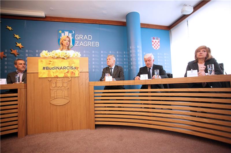 Konferencija za medije povodom održavanja akcije Dan narcisa