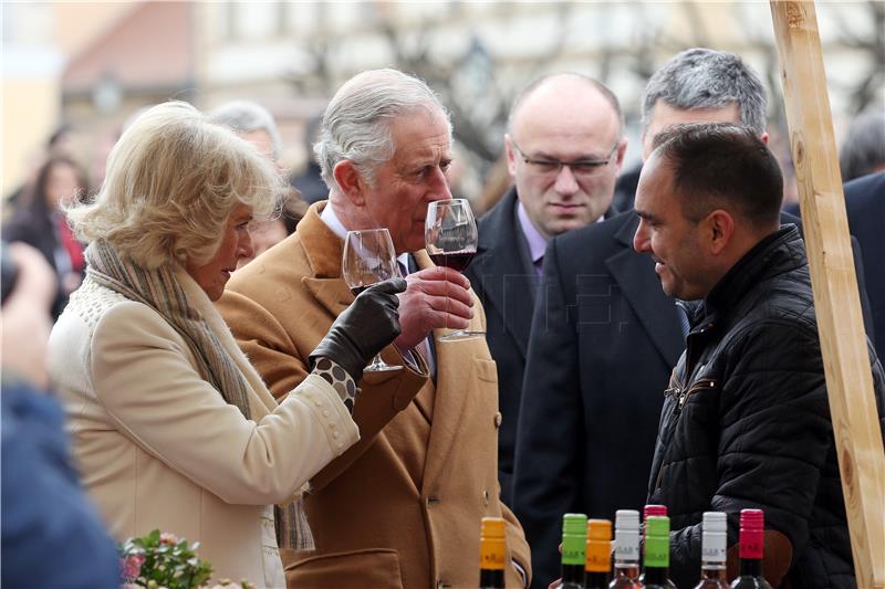 Princ Charles i vojvotkinja Camilla u Osijeku