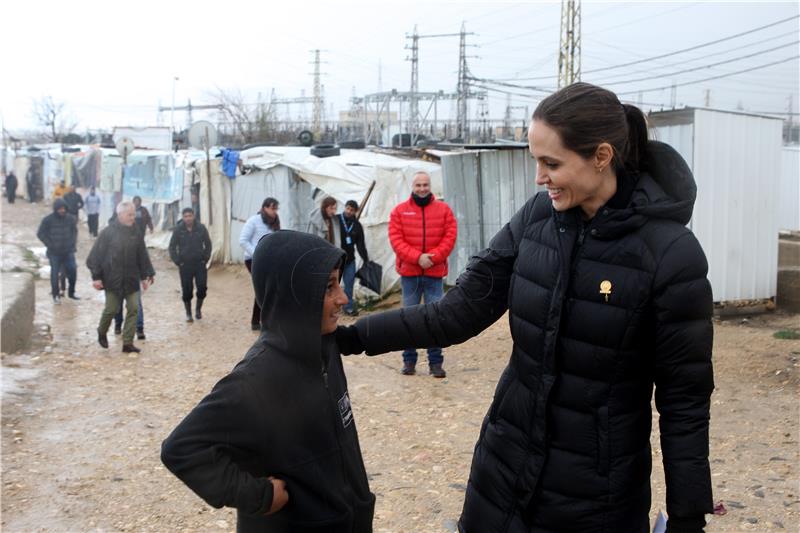 LEBANON UNHCR ANGELINA JOLIE