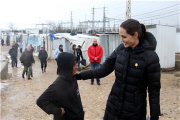 LEBANON UNHCR ANGELINA JOLIE