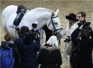 Duchess of Cornwall visits Lipizzan stud farm in Djakovo