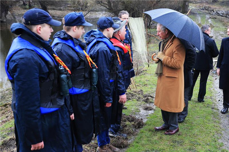 Princ od Walesa posjetio Eko-centar "Zlatna Greda" u Baranji