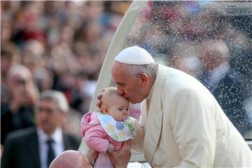 VATICAN POPE FRANCIS GENERAL AUDIENCE