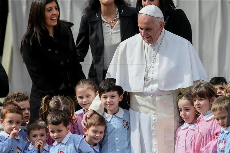 VATICAN POPE FRANCIS GENERAL AUDIENCE