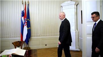 Premijer Orešković primio predsjednika slovenskog parlamenta Milana Brgleza