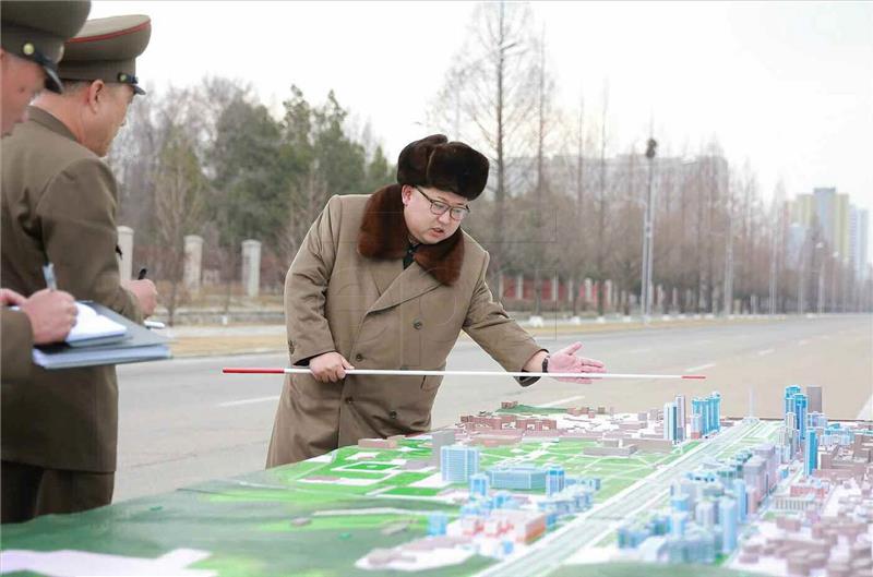 NORTH KOREA CONSTRUCTION