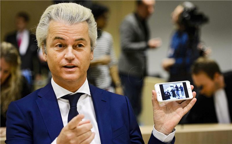 Protuislamski zastupnik Wilders pred nizozemskim sudom