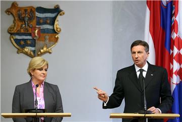 Croatian, Slovenian presidents have different views on border arbitration