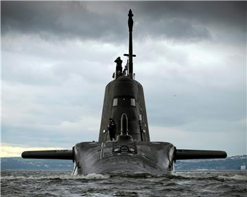 BRITAIN DEFENCE HMS ARTFUL BECOMES NAVY COMMISSIONED WARSHIP