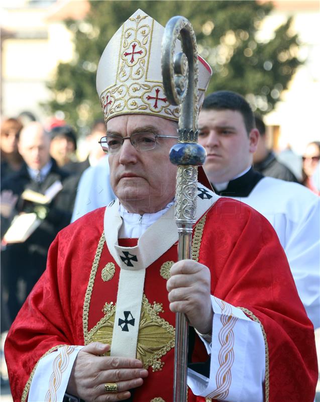 Kardinal Bozanić predvodio misu na nedjelju Muke Gospodnje - Cvjetnicu