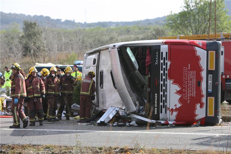 U nesreći španjolskog turističkog autobusa najmanje 14 mrtvih