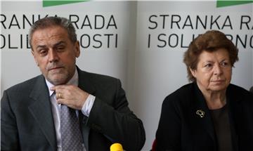 Tiskovna konferencija stranke Bandić Milan 365 - Stranka rada i solidarnosti