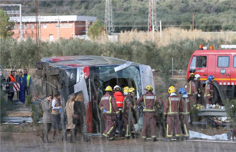 SPAIN BUS CRASH