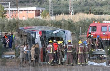 SPAIN BUS CRASH