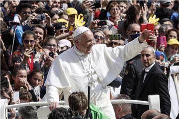 VATICAN POPE PALM SUNDAY