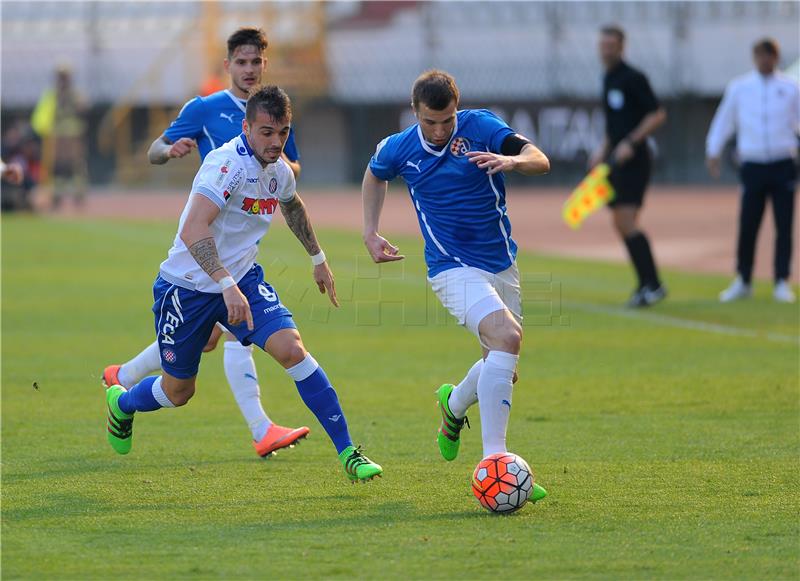 HNL: Hajduk - Dinamo 1-0 poluvrijeme